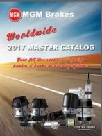 MGM Brakes Worldwide 2017 Master Catalog